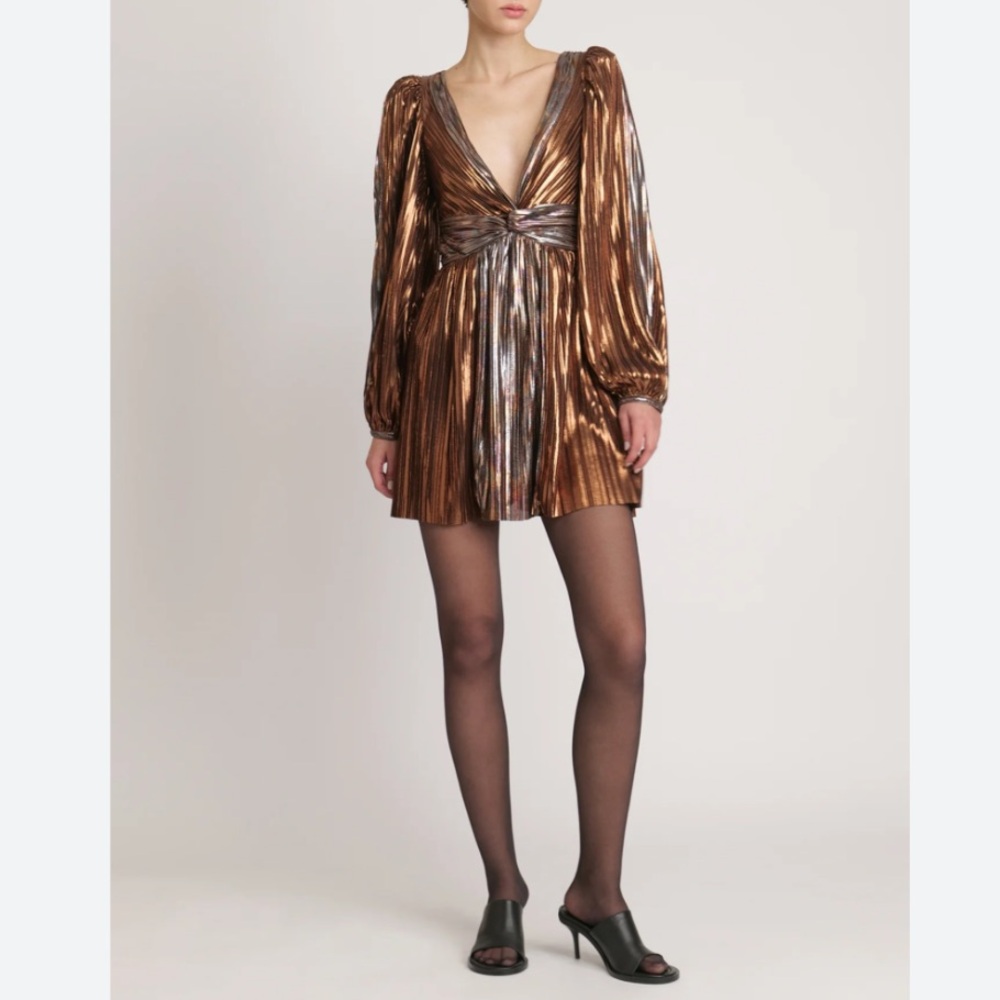 Sabina Musayev Wendy long sleeve Dress New